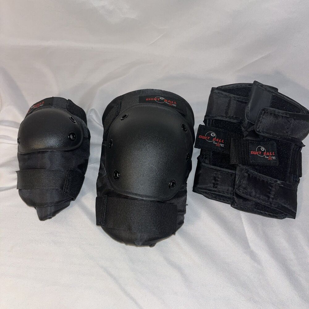Eight Ball MULTI-SPORT PROTECTIVE 3-PACK KNEE ELBOW WRIST 14 YR+